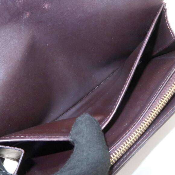 💎✨Authentic✨💎Louis Vuitton Vernis Portefeuille Sarah Wallet Amarante - Picture 7 of 12